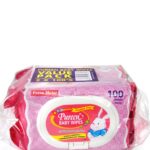 PUREEN BABY WIPES POP UP PACK PINK 2X100’S