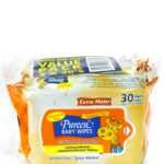PUREEN BABY WIPES POUCH PACK FF 2X30’S