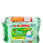 PUREEN BABY WIPES POUCH PACK GREEN 2X30’S