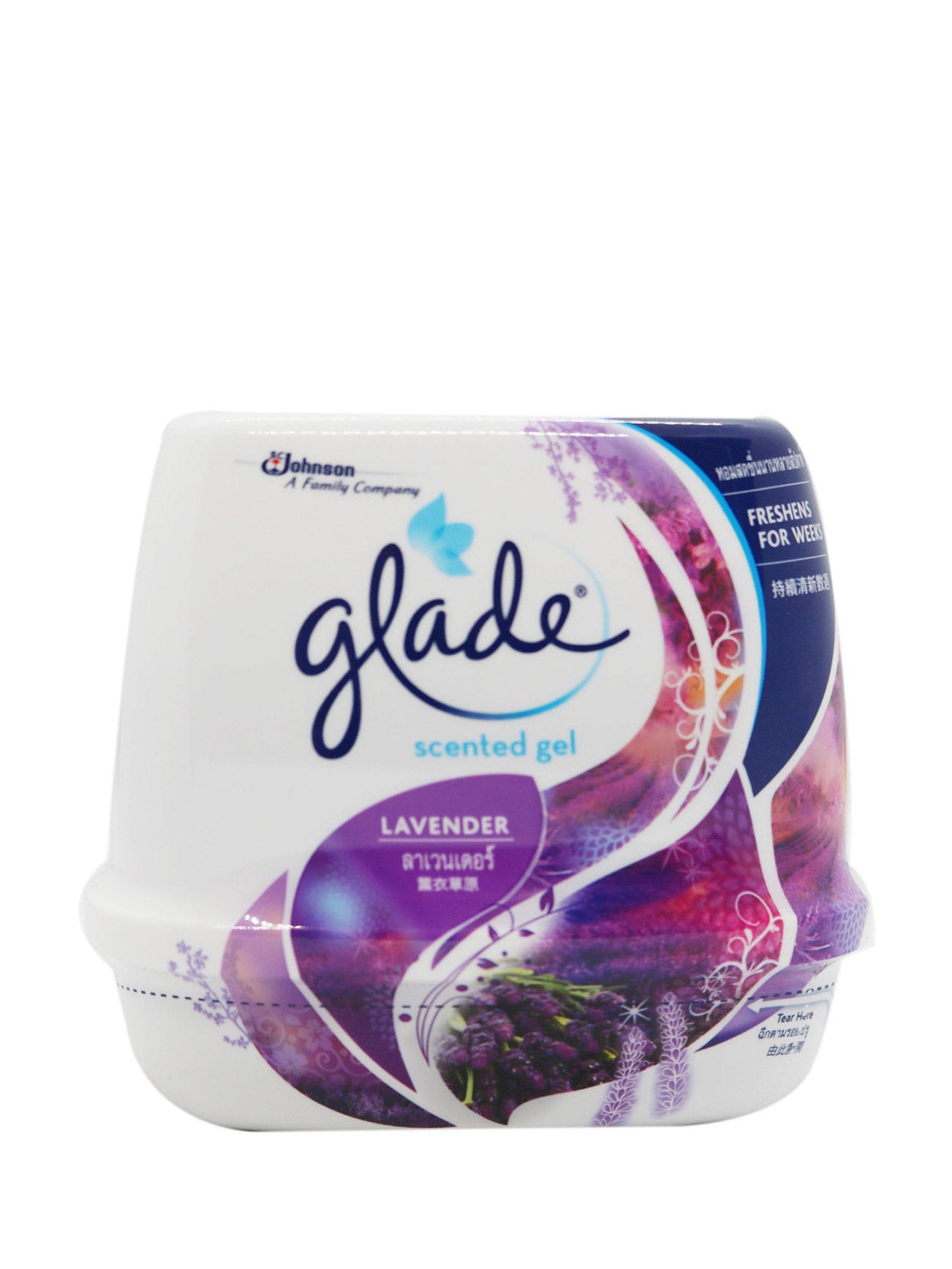1662696619670_8465 GLADE SCENTED GEL LAVENDER 180GM - Image 1