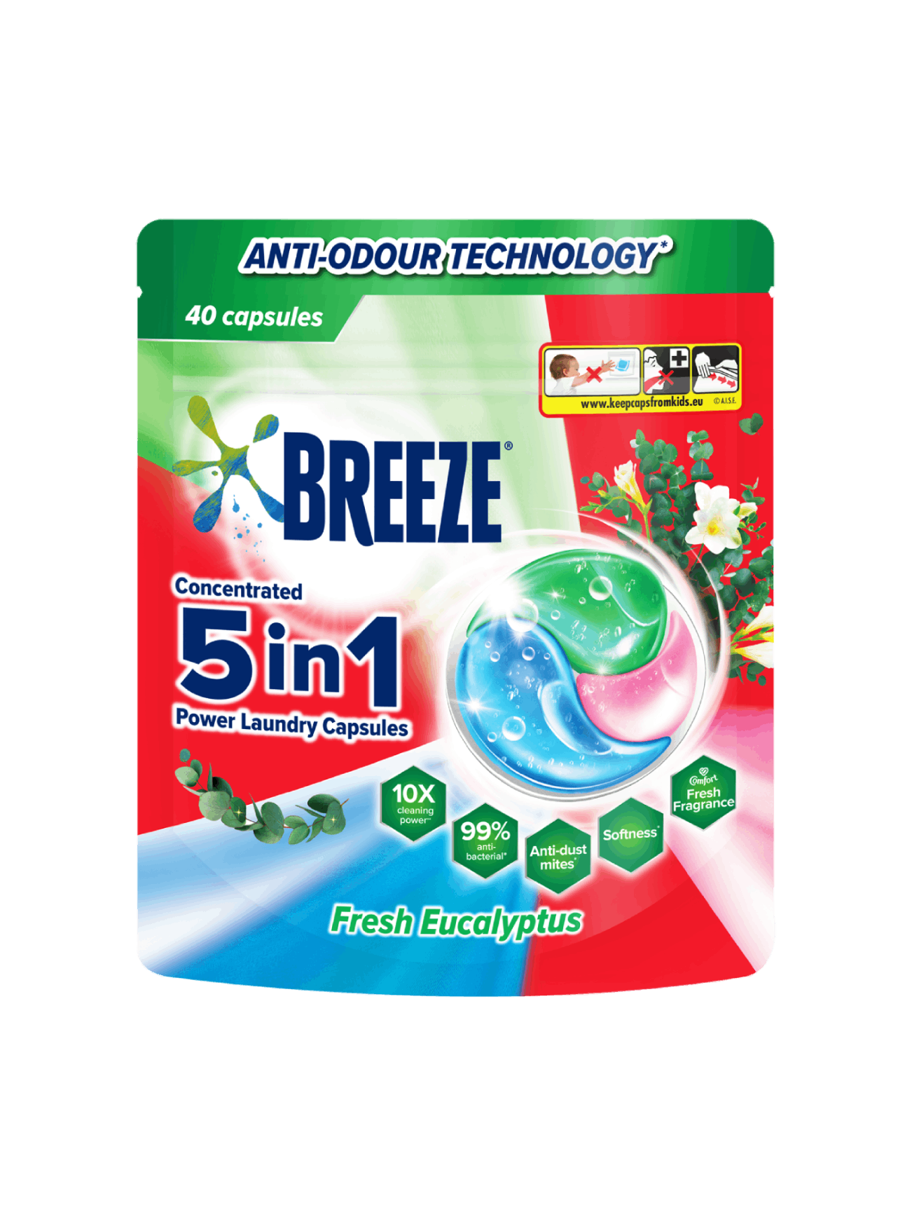 1750823764884_6702 BREEZE 3IN1 LAUNDRY CAPSULE FRESH EUCALYPTUS 40S - Image 1